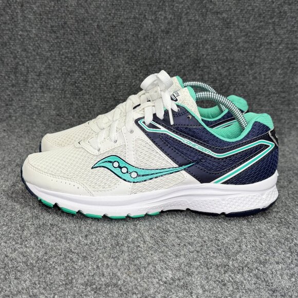 Saucony Cohesion 11 Running Shoes Women's Size 9.5W White Athletic Run Training - Picture 5 of 12